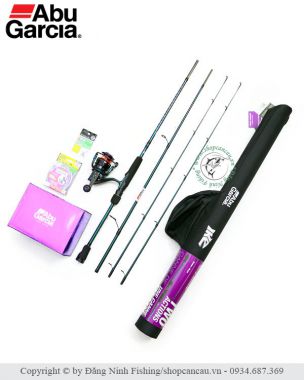 Combo lure máy đứng ABu Garcia IKE Travel 