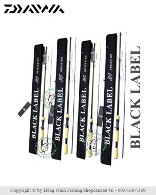 Cần lure Daiwa BlackLabel - siêu phẩm