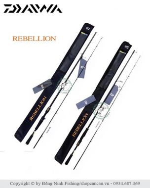 Cần câu lure Daiwa Rebellion - Kẻ nổi loạn