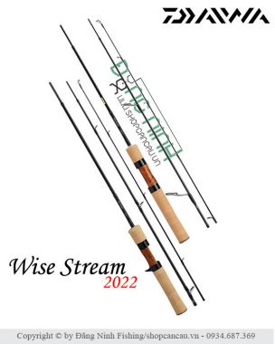 Cần lure Daiwa Wise Stream 2022