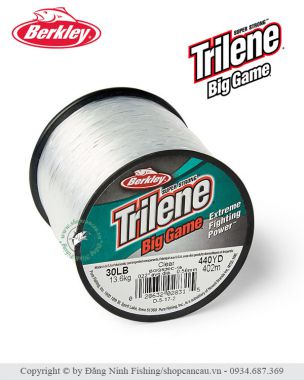 Cước câu Berkley Trilene Big Game - Trắng - Cuộn 4oz