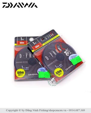 Dây FluoroCarbon Daiwa D-fron α ( alpha) - Made in Japan