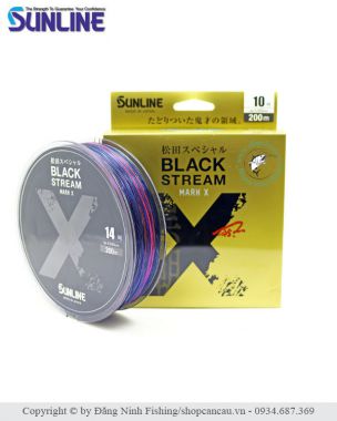 Cước Sunline Black Stream Mark X - 2020 - Sức mạnh Ion Power