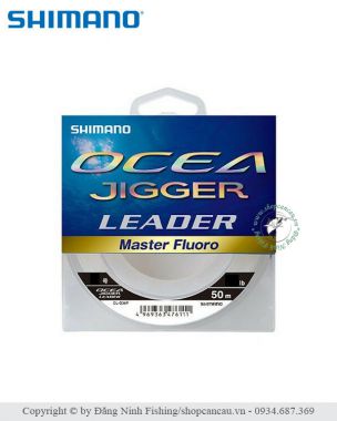 Dây Leader FluoroCarbon Shimano Ocea Jigger Master Fluoro CL-O36P - Made in Japan