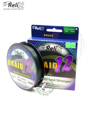 Dây Pe Relix Braid 12 - dù x12