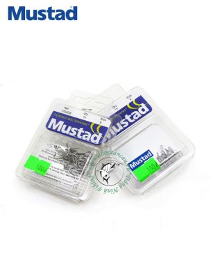 Lưỡi ba tiêu Mustad - lưỡi trắng hộp - LMT304