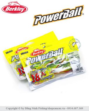 Mồi mềm Berkley PowerBait Swim Shad - 3ct - 12.3gr - 10cm