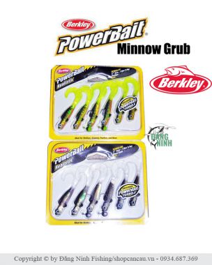 Mồi mềm Berkley Minnow Grub 