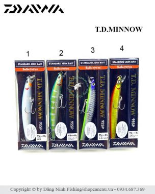 Mồi giả Daiwa TD Minnow 95SP - Made in Japan