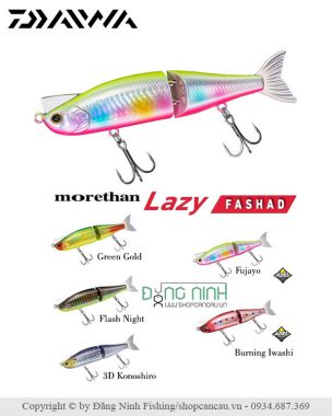 Mồi lure Daiwa Morethan Lazy Fashad J