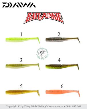 Mồi mềm Daiwa Bait Junkie 2.5-inch Minnow - NEW!2021