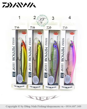 Mồi lure Daiwa Steez Minnow 110SP - SR