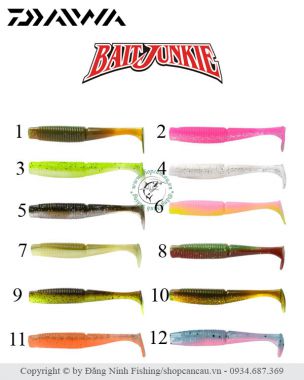 Mồi mềm Daiwa Bait Junkie 3.2-inch Minnow - NEW!2021