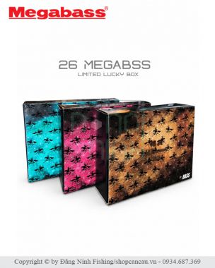 Hộp mồi Megabass Limited Lucky Box - 2026 | Combo mồi Megabass giới hạn