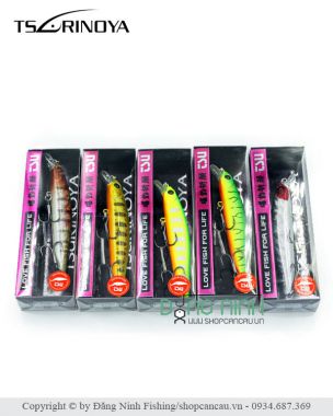 Mồi lure Minnow Tsurinoya DW72 - 90SS