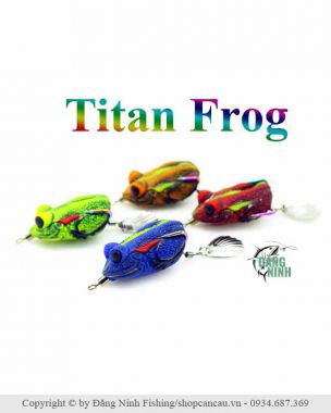 Nhái hơi Thái Lan Titan Frog - 4.5cm - 8.5gr