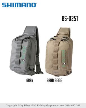 Bao đựng đồ câu Shimano Sling Bag BS-025T - 2023 - Hàng chính hãng siêu đẹp