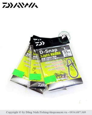 Khóa Lure Daiwa D-Snap - 35pcs - Made in Japan