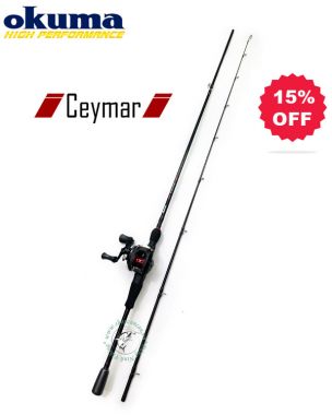 Combo trọn bộ lure máy ngang Okuma Ceymar - 2m1 - Sale 15%