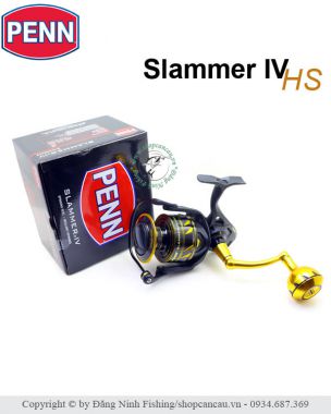 Máy câu đứng Penn Slammer IV HS - HUNG THẦN! - New!2021!