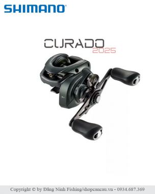 Máy câu ngang Shimano Curado - 2025 | MGL Spool III, SVS Infinity, Gọn Mạnh Cho Cần Thủ Lure