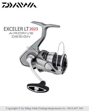 Máy câu Daiwa Exceler LT - 2023 - AIRDRIVE DESIGN