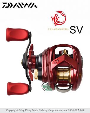 Máy câu ngang Daiwa Salamandura SV TW 70HL - NEW!2022!