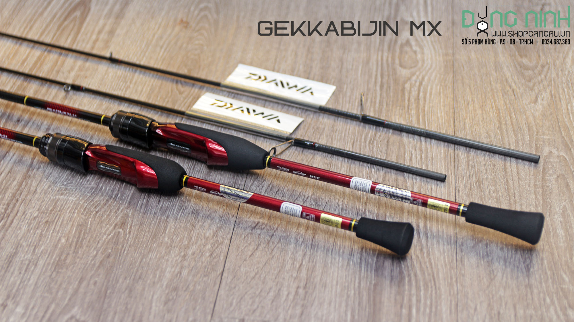 Cần câu Daiwa 月下美人 - Gekkabijin MX - 2023