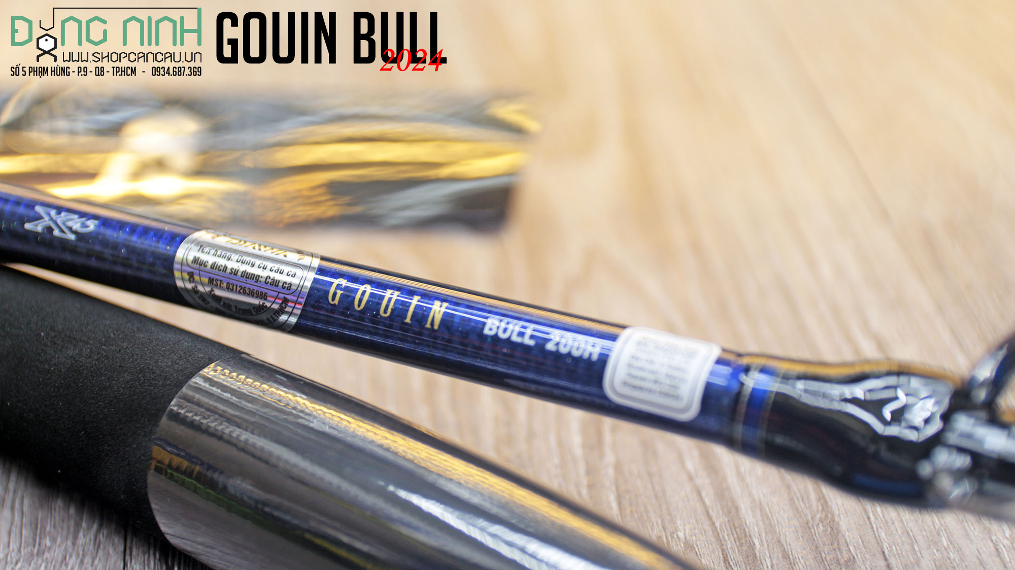 Cần câu Daiwa Gouin Bull - 2024