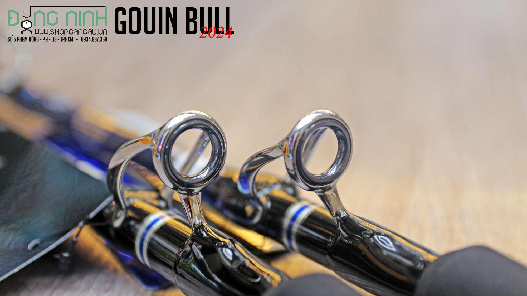 Cần câu Daiwa Gouin Bull - 2024