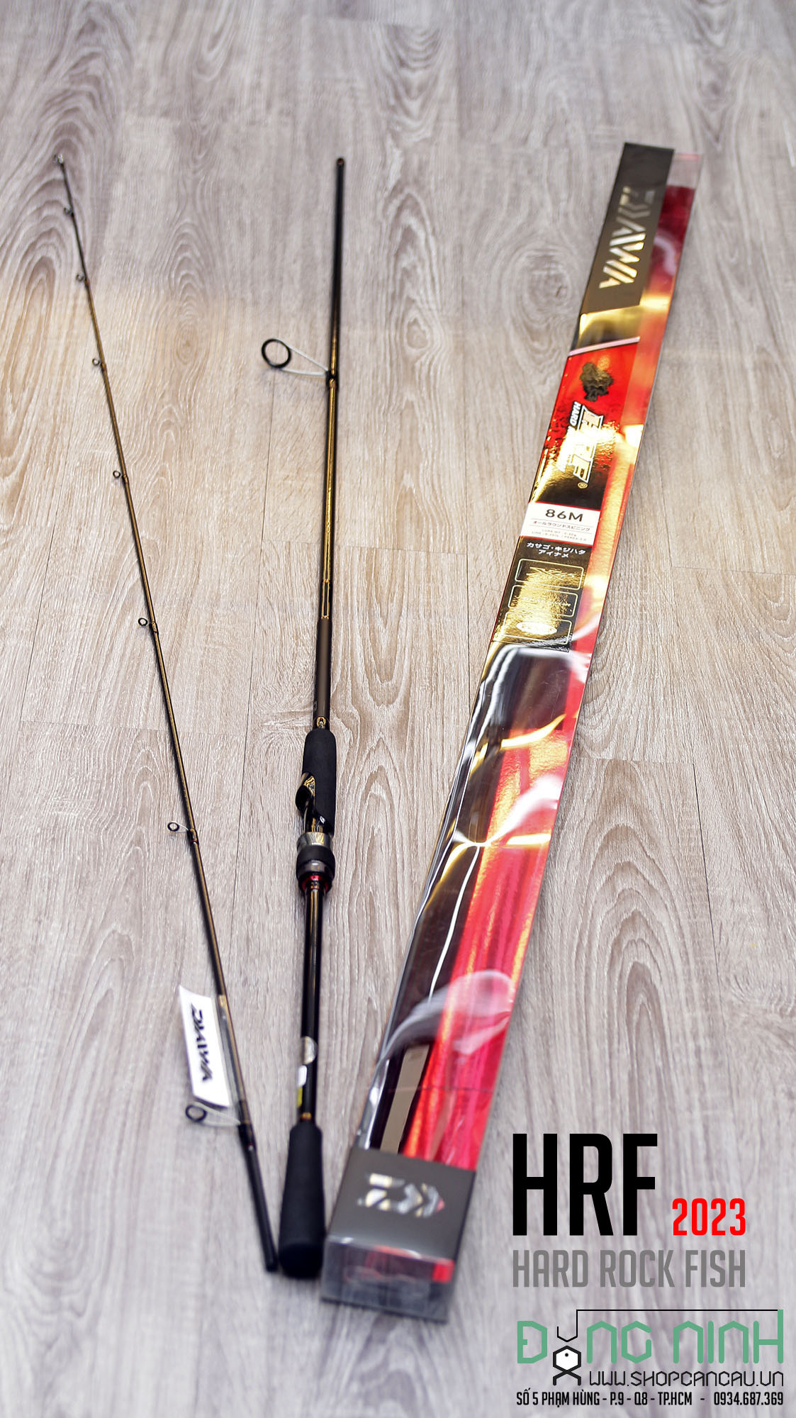 Cần lure Daiwa HRF - 2023