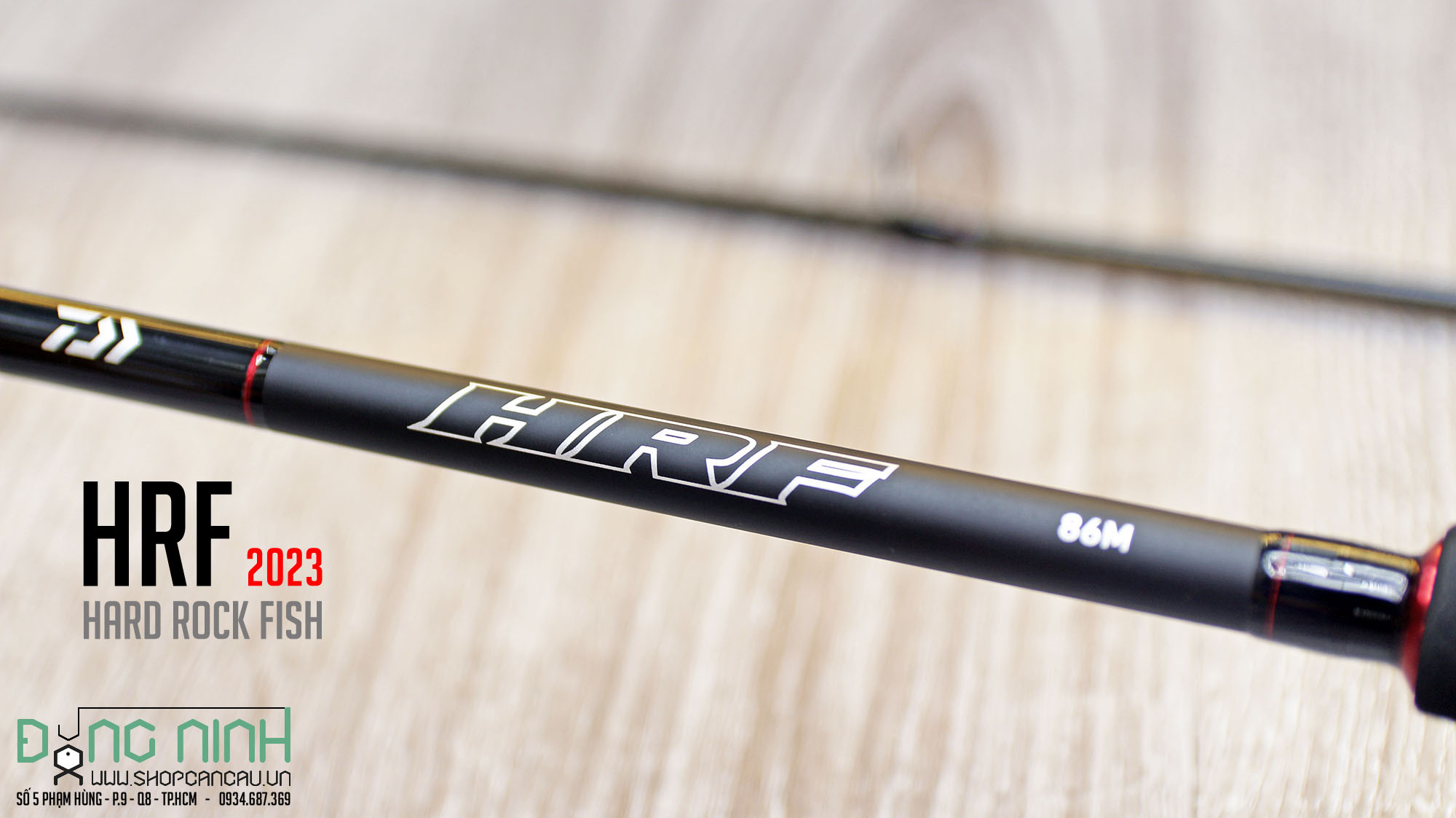 Cần lure Daiwa HRF - 2023