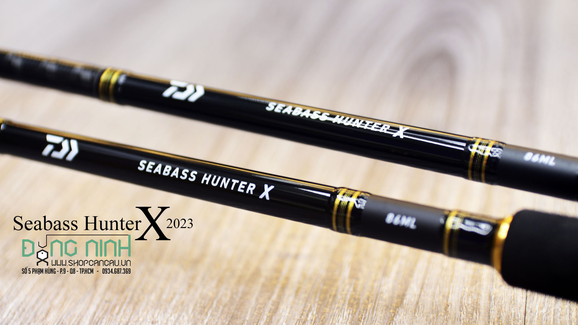 Cần lure Daiwa Seabass Hunter X - 2023