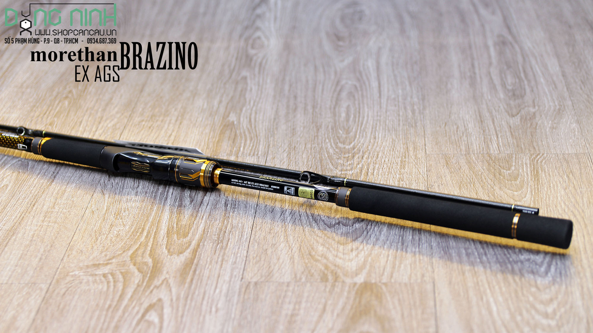 Cần câu Daiwa Morethan Brazino EX AGS