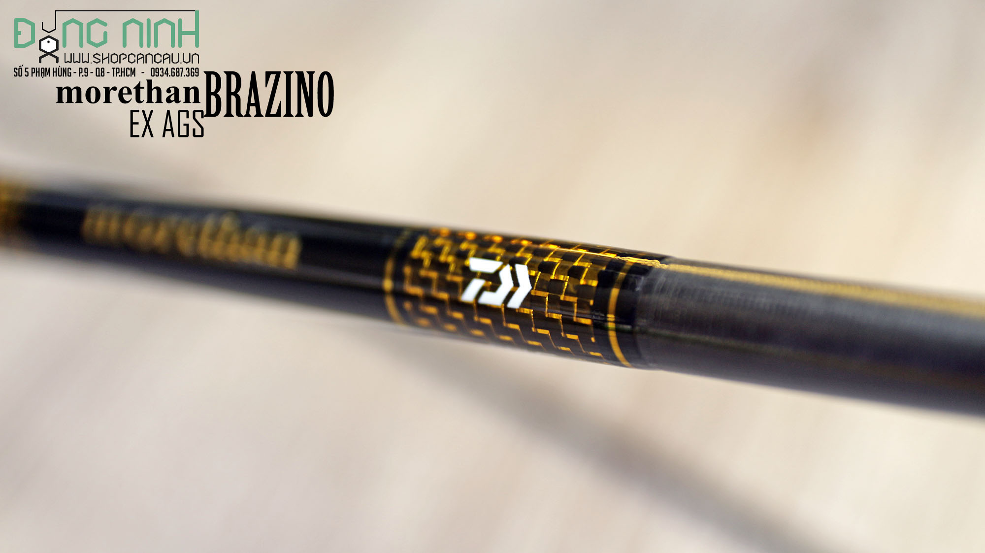 Cần câu Daiwa Morethan Brazino EX AGS