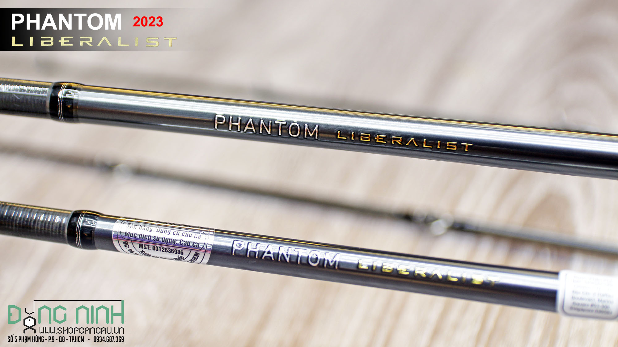 Cần lure Daiwa Phantom Liberalist - 2023