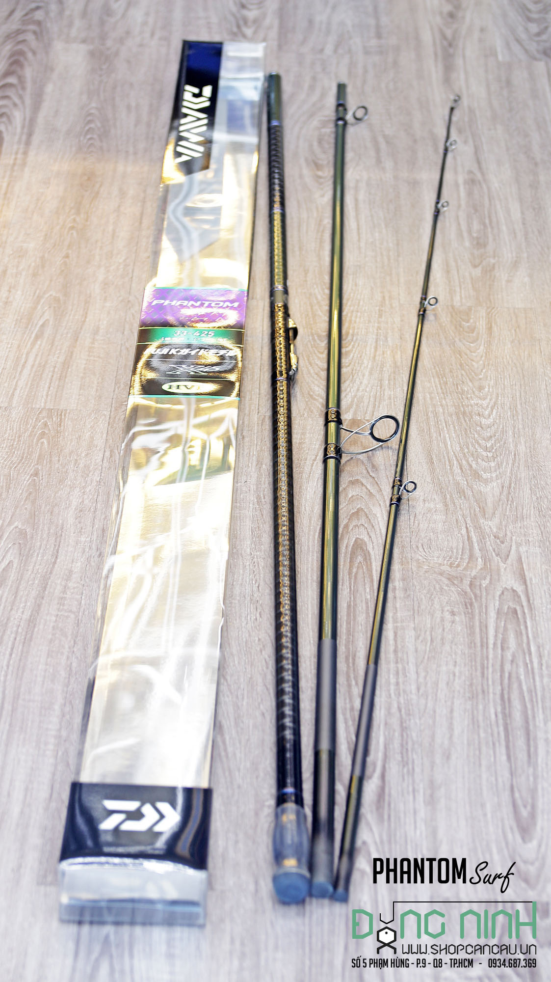 Cần câu Daiwa Phantom Surf