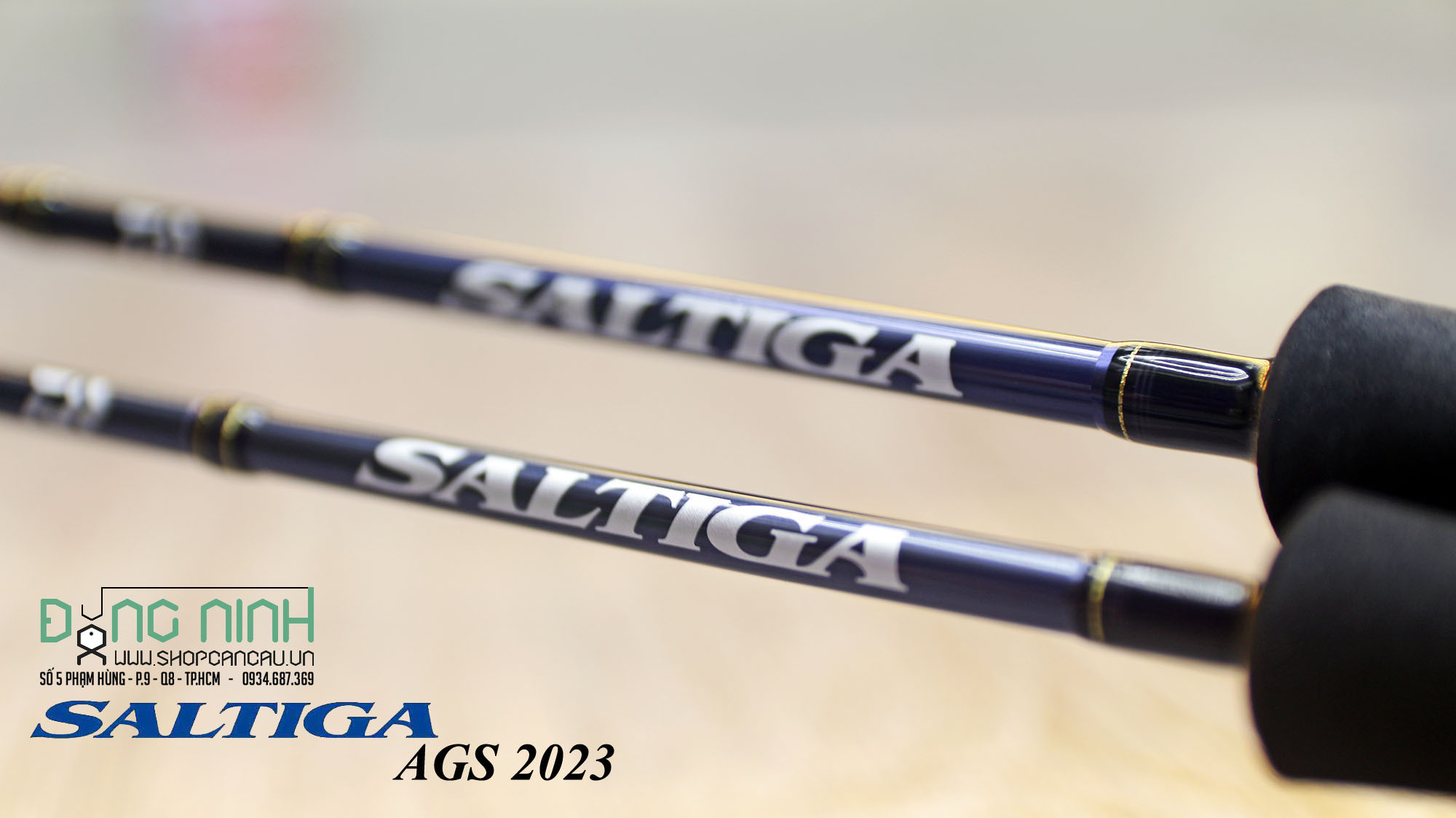 Cần jig Daiwa Saltiga AGS - 2023