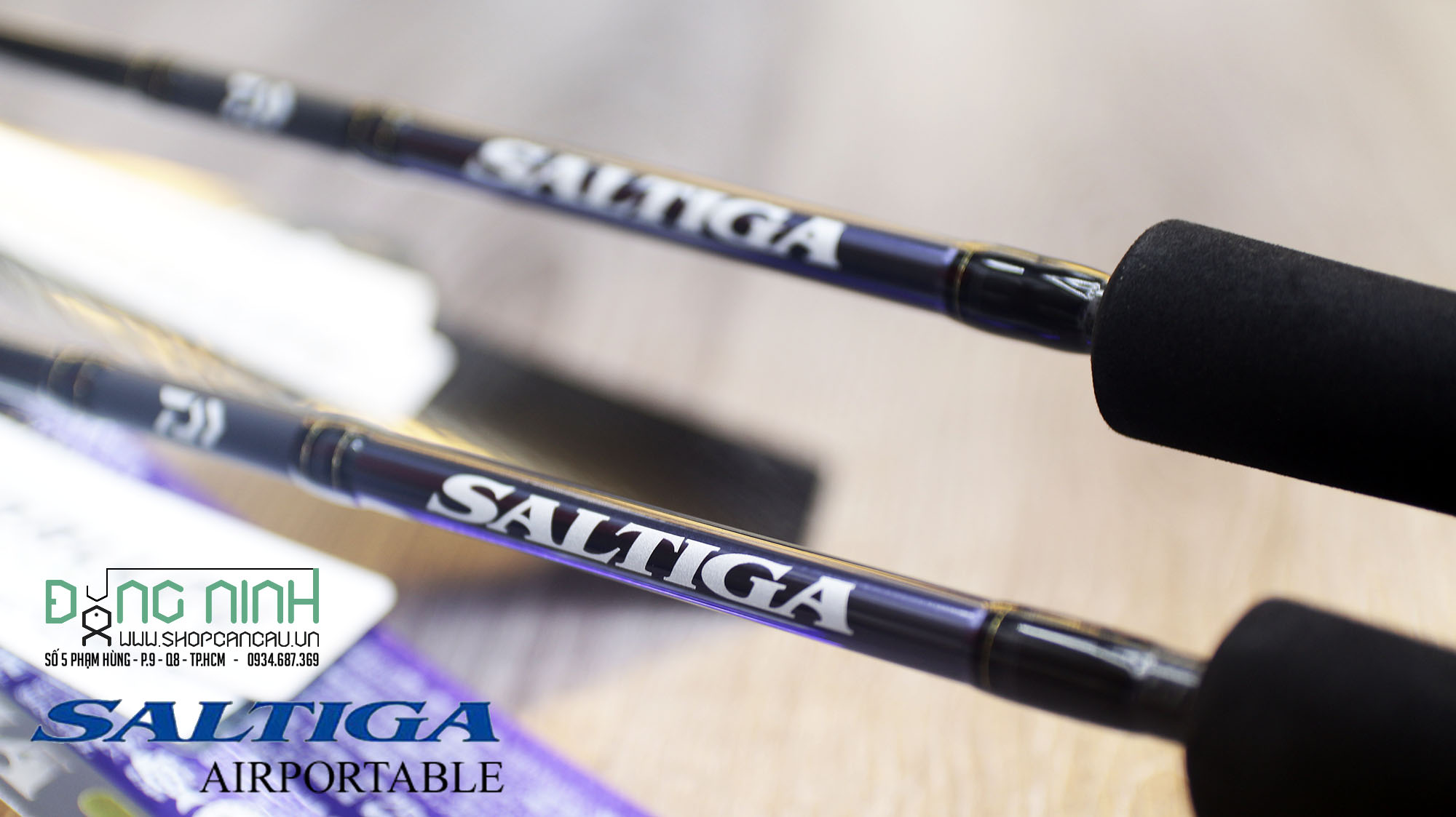 Cần jig Daiwa Saltiga AirportAble - 2023