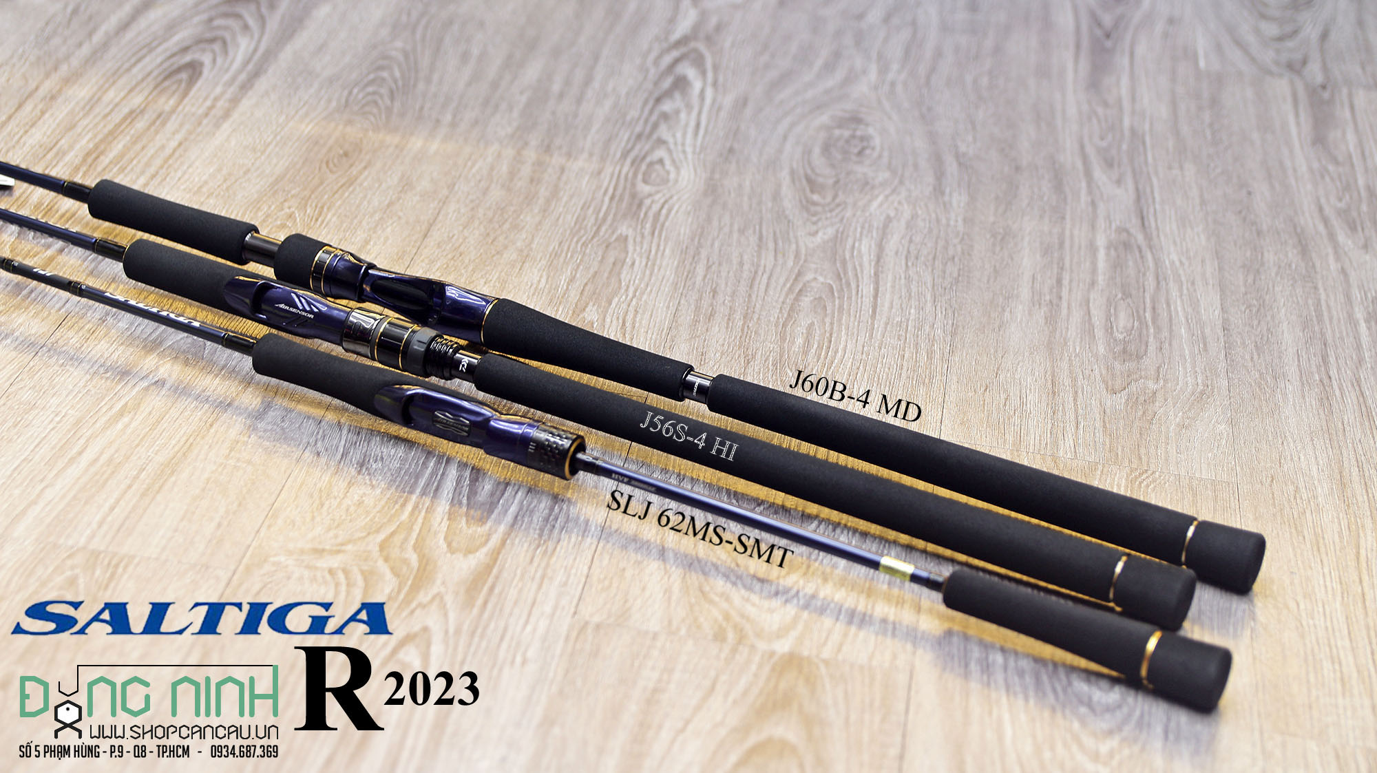 Cần Jig Daiwa Saltiga R - 2023