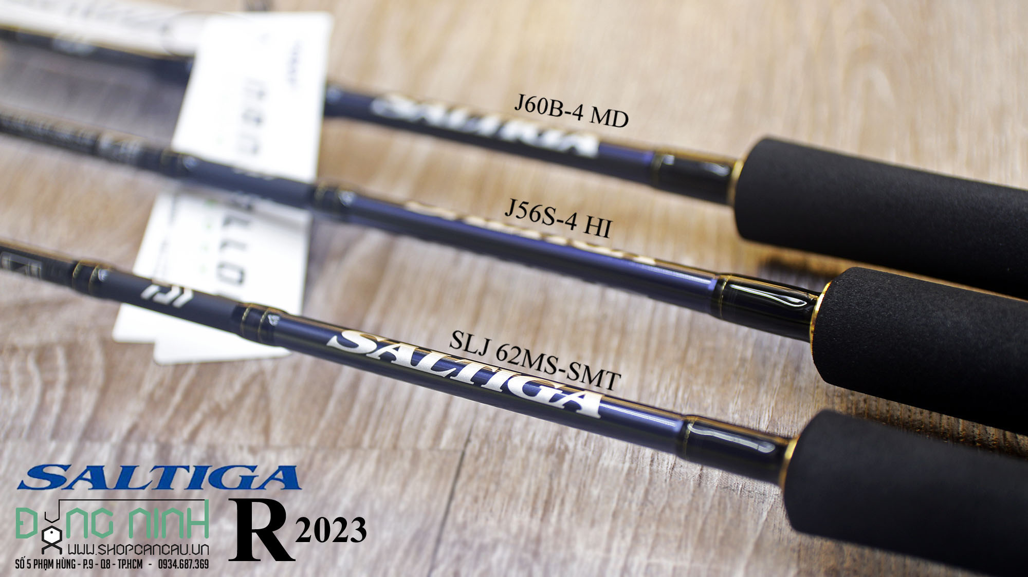 Cần Jig Daiwa Saltiga R - 2023