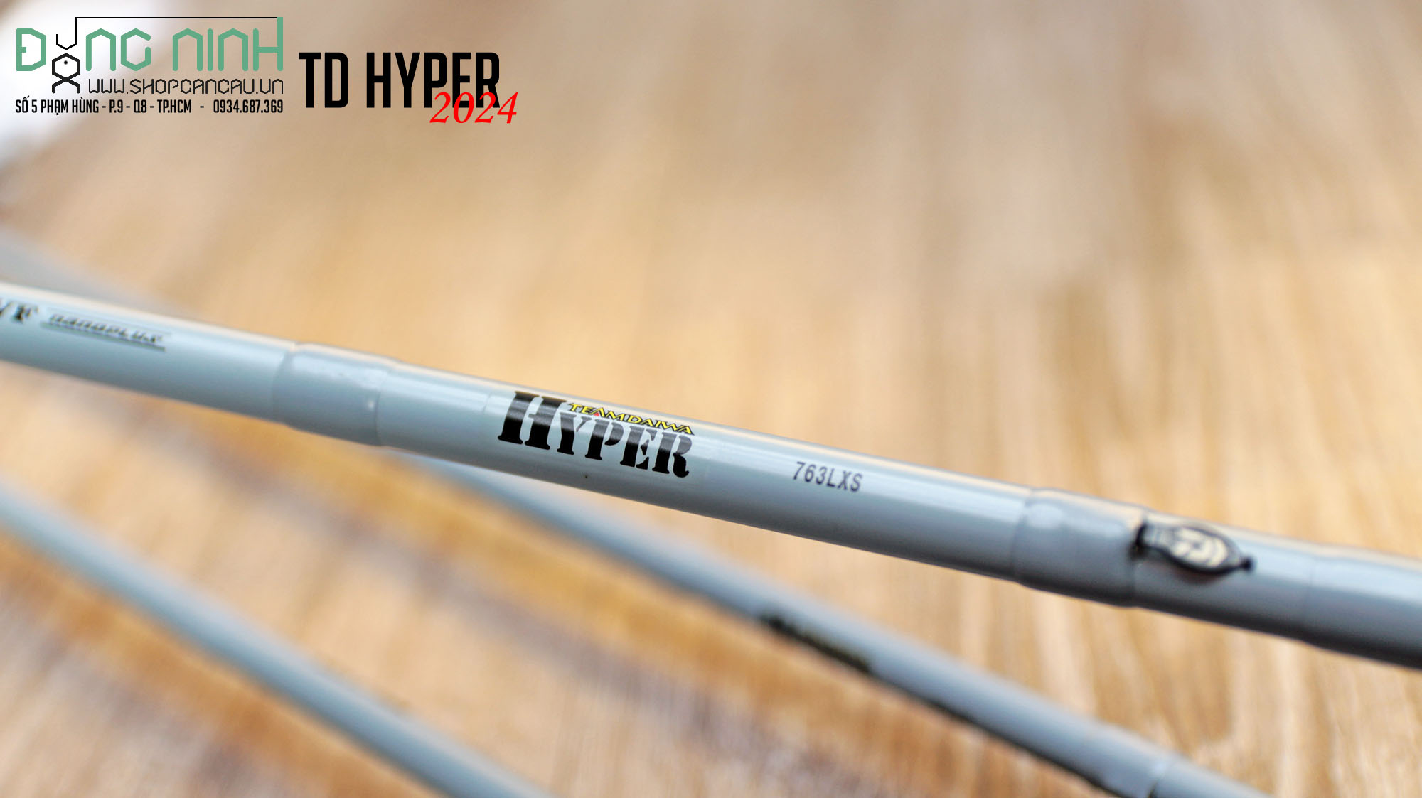 Cần câu Daiwa TD Hyper - 2024