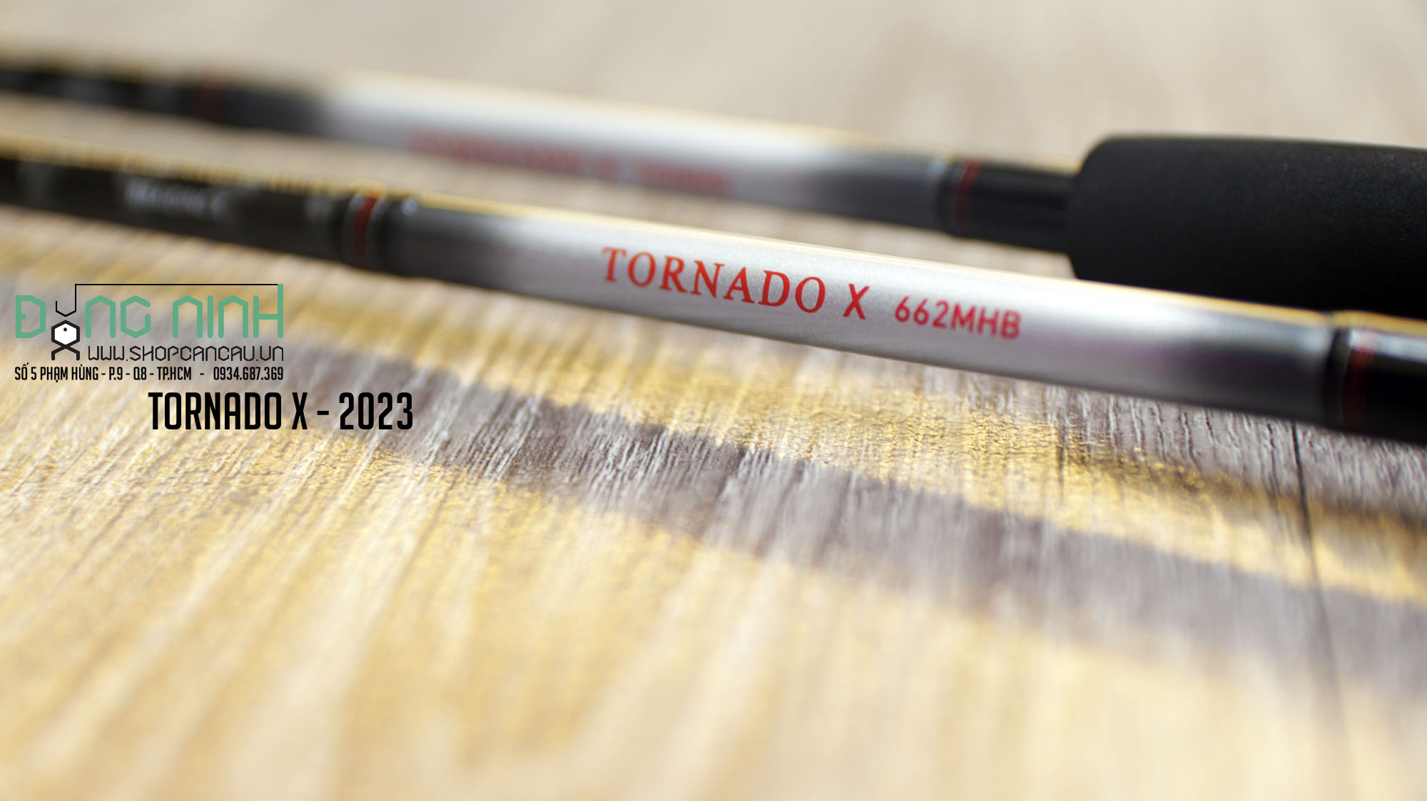 Cần câu Daiwa Tornado X - 2023