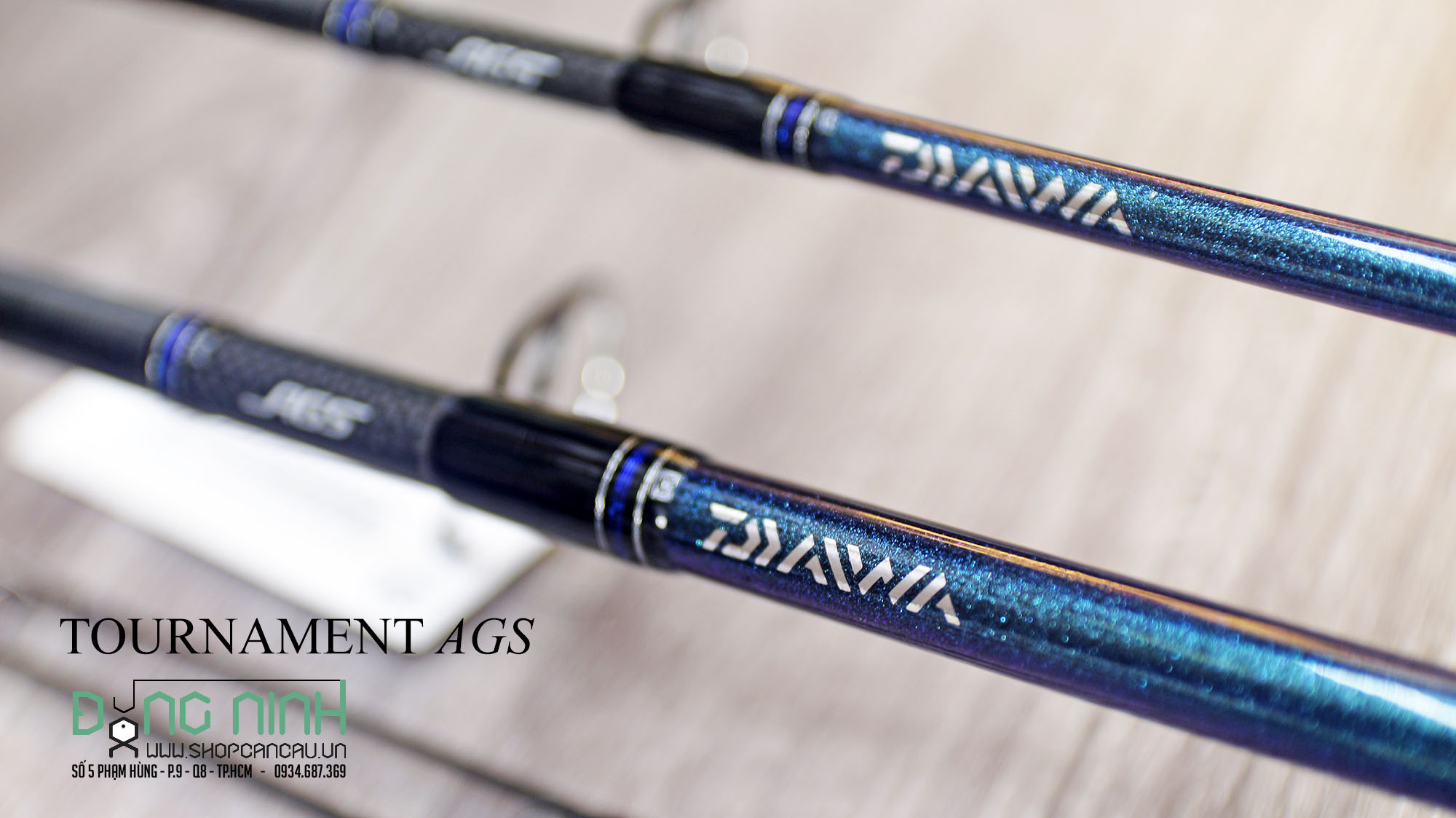 Cần câu Daiwa Tournament AGS - 2023