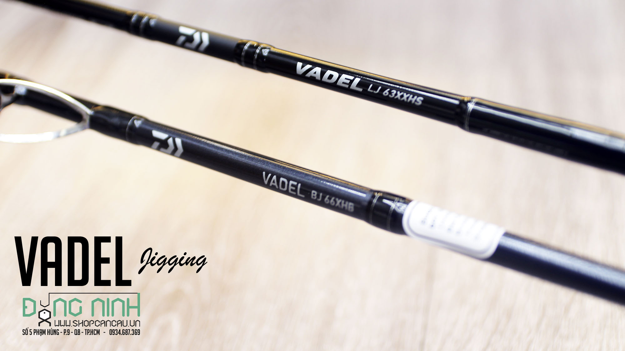 Cần jig Daiwa Vadel - 2023