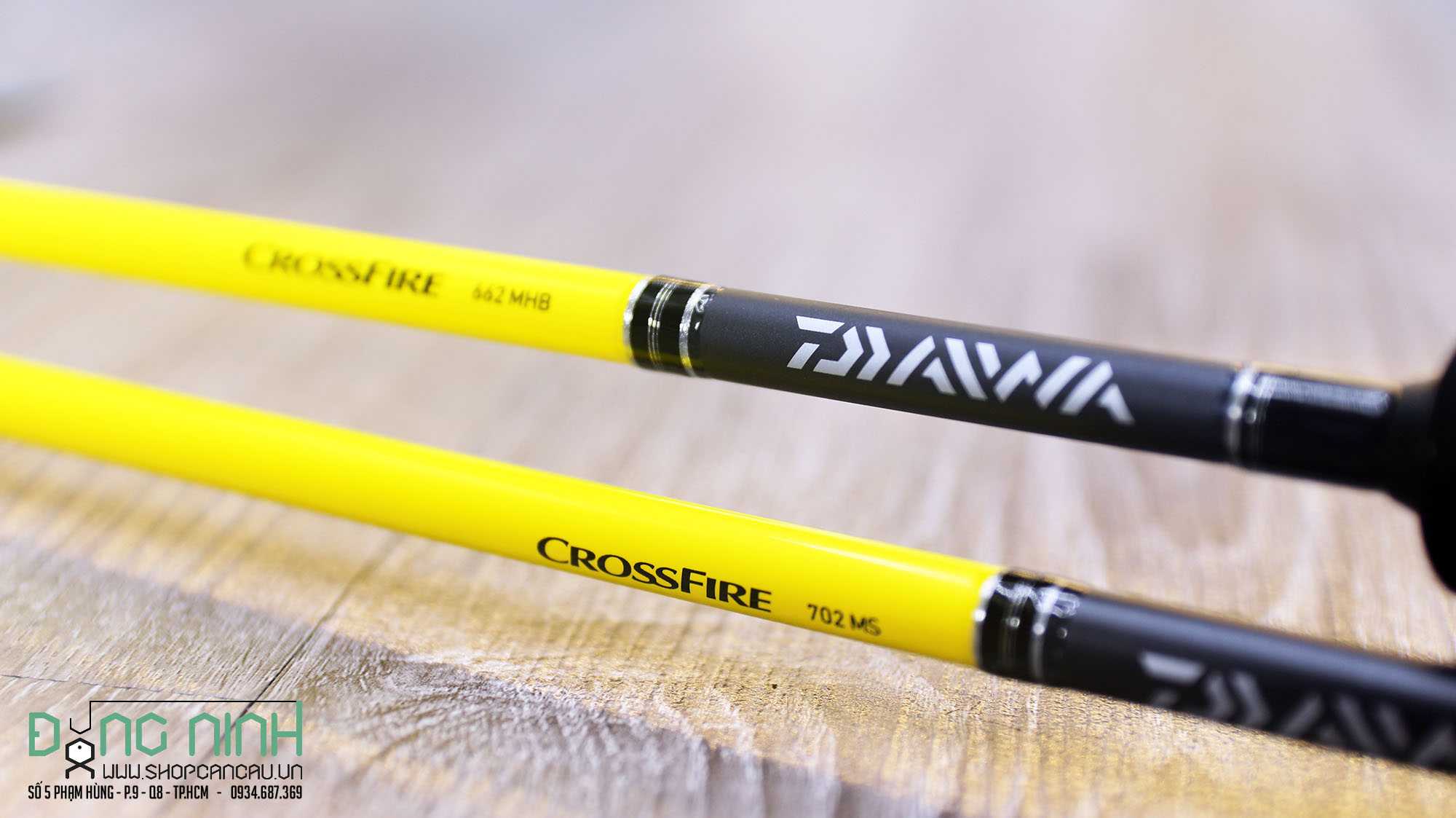 Cần lure Daiwa Crossfire