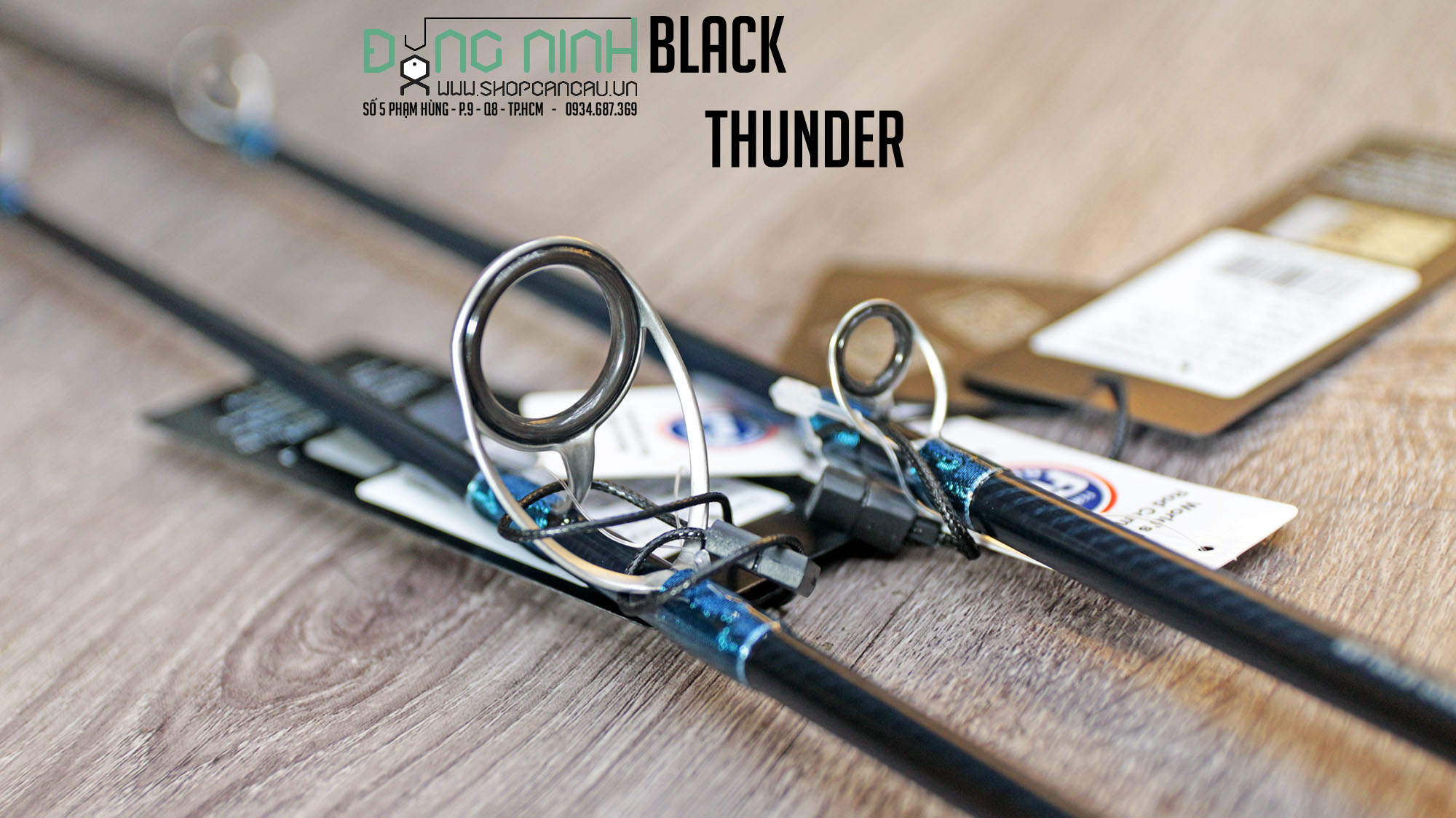 Cần jig Ecooda Black Thunder II - 2024