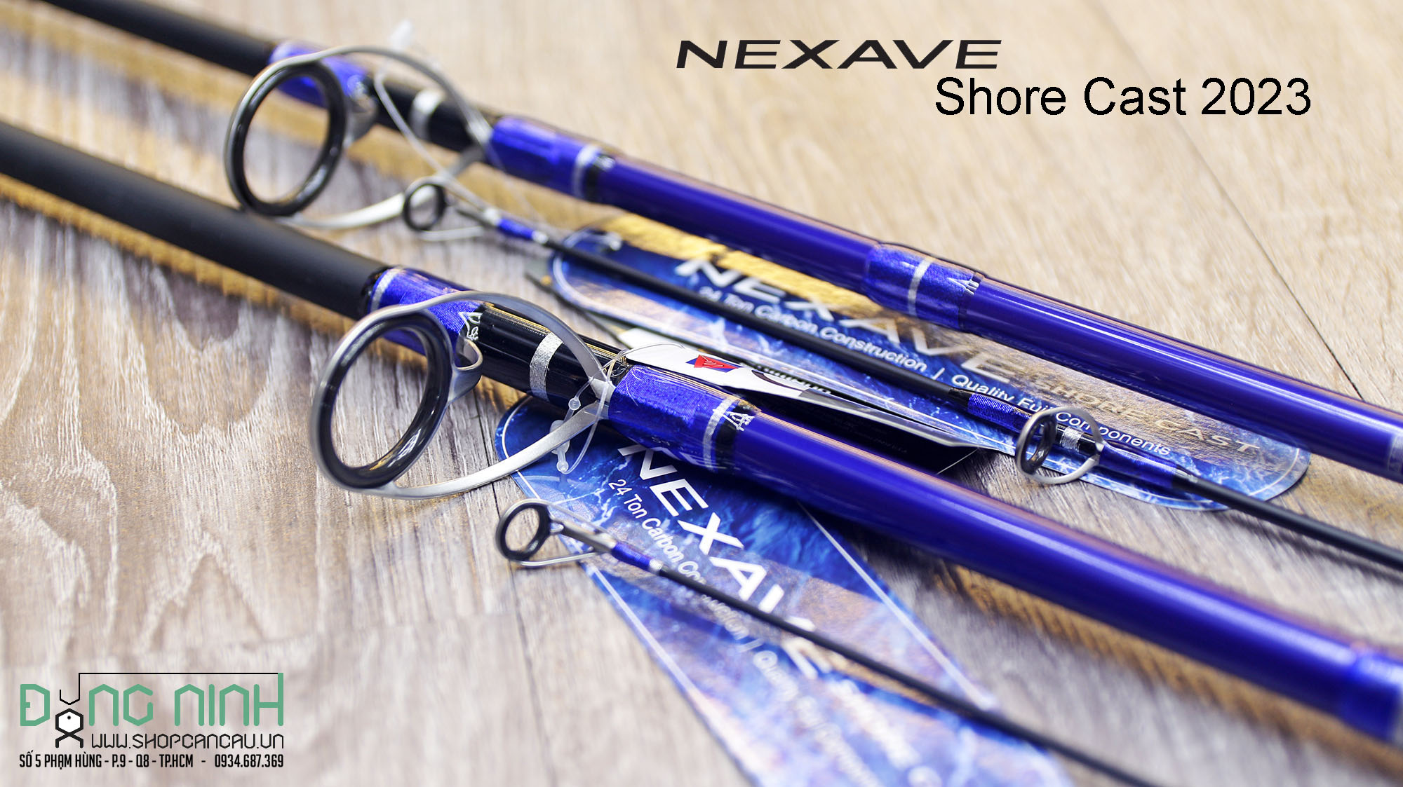 Cần câu Shimano Nexave Shore Cast - 2023