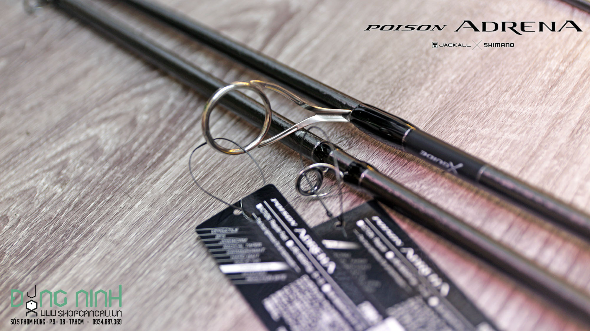 Cần Lure Shimano Poison Adrena 2024