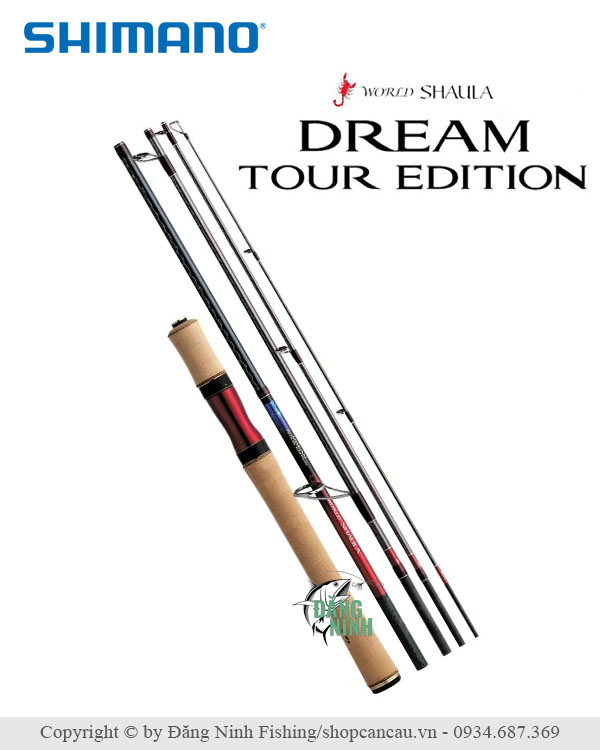 Cần lure Shimano World Shaula - Dream Tour Edition